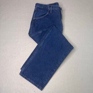 Rustler Straight Jeans Womens 38X30 High Rise Medium Wash Ankle Denim 37621PW